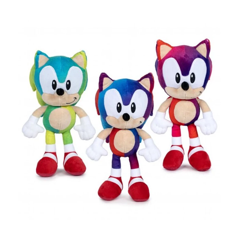 Sonic plüssfigura 29 cm - többféle - 1 db - exkluzív széria