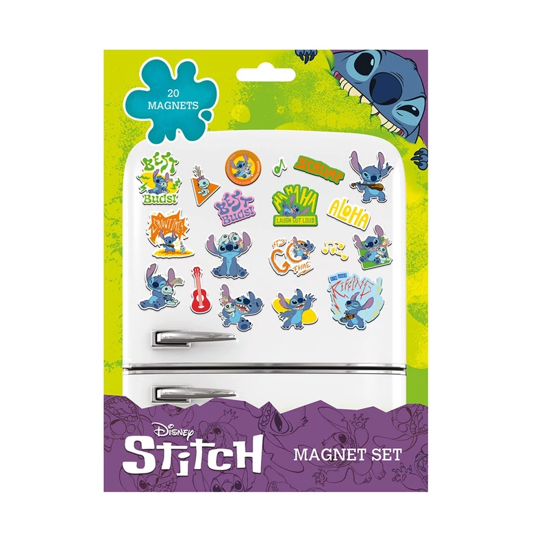 Stitch hűtőmágnes szett - 20 db