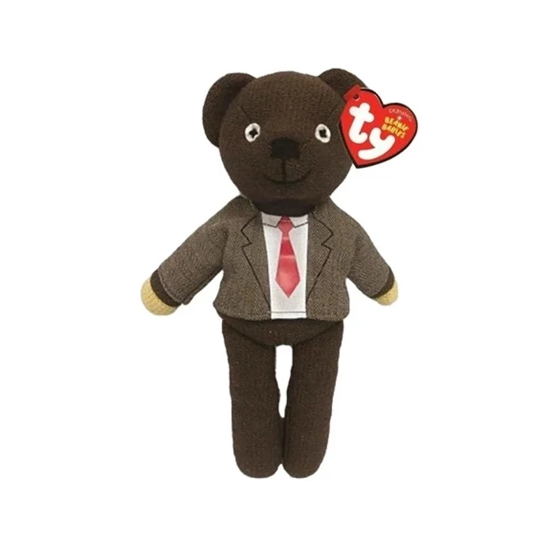 Mr. Bean Teddy macija plüssfigura 35 cm - Mr. Bean öltönyében