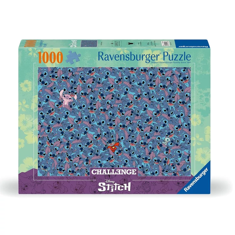 Stitch puzzle 1000 db-os - lehetetlen kirakni? 