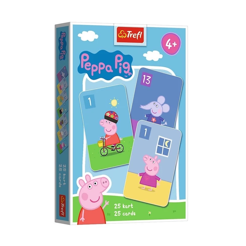 Peppa Malac kártya szett - Fekete Péter és memória