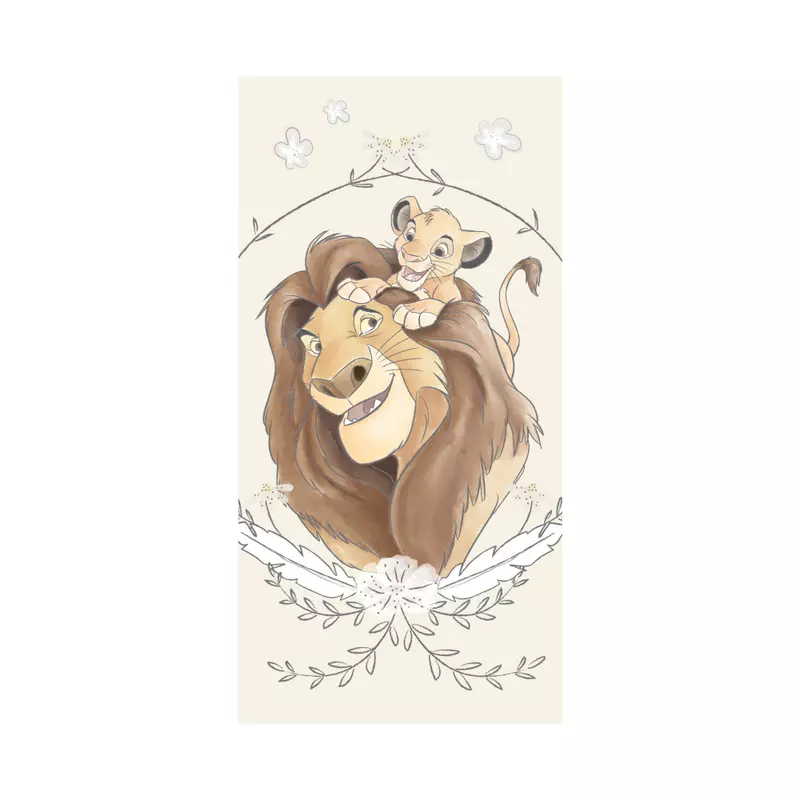 Disney Oroszlánkirály pamut fürdőlepedő - Lion King strandtörölköző