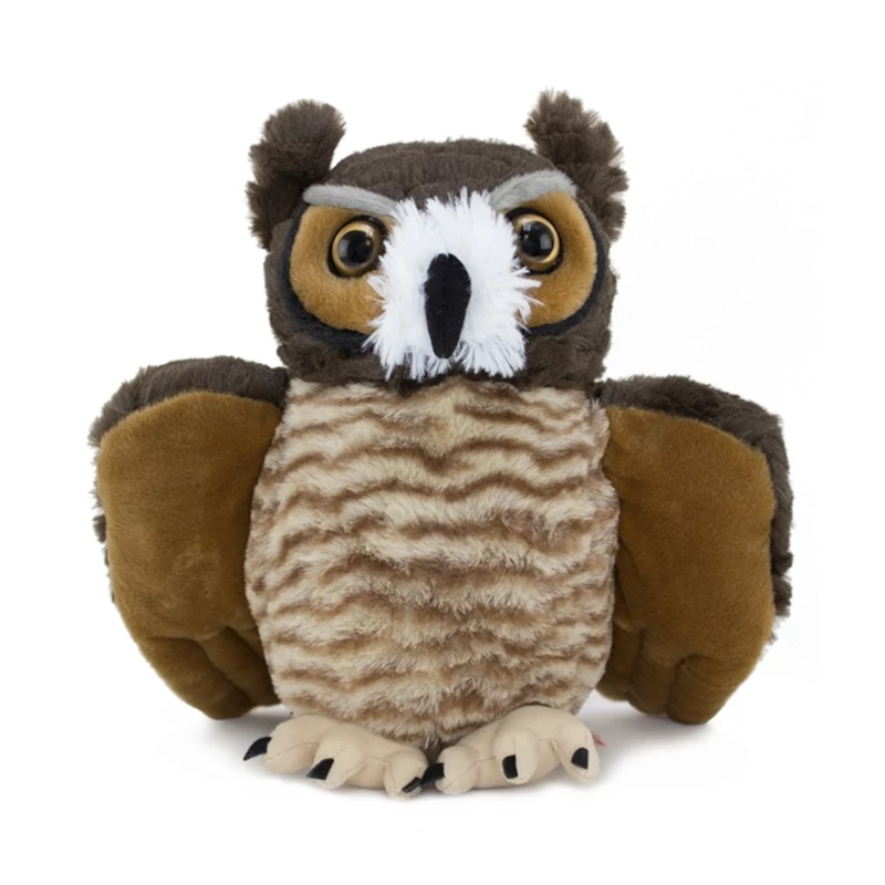 Bagoly plüssfigura 34 cm