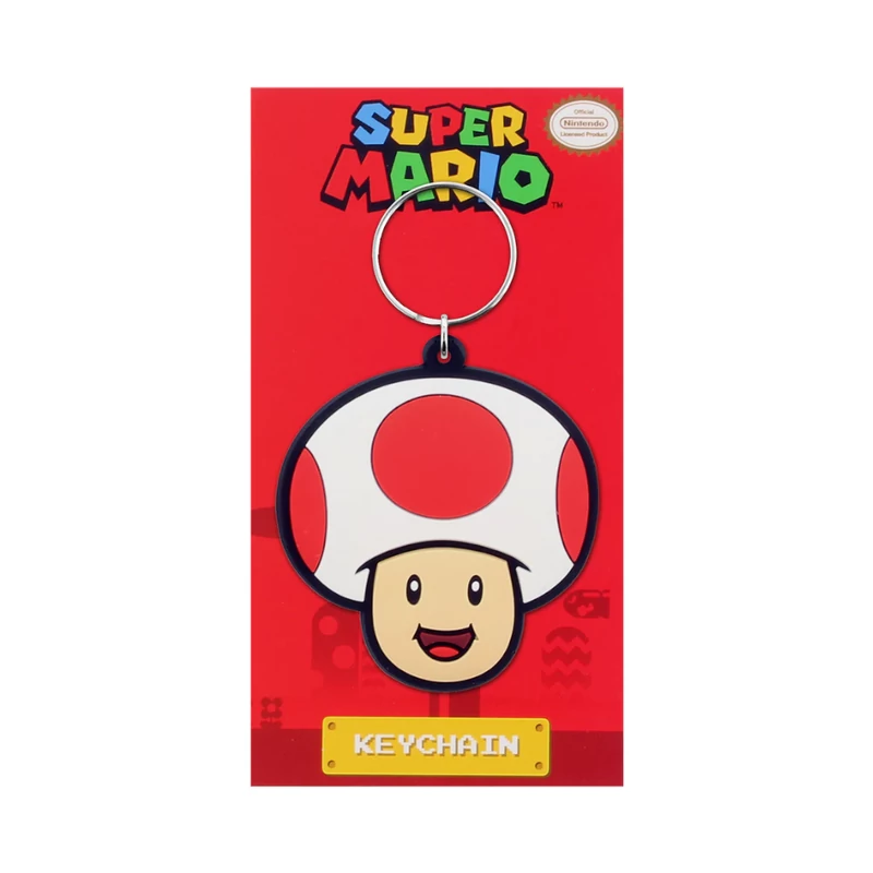 Super Mario kulcstartó - Toad