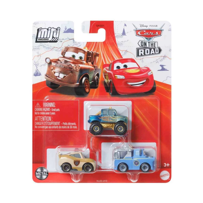 Verdák kisautók - Matuka elnök, Villám McQueen helyettes, Borostyán