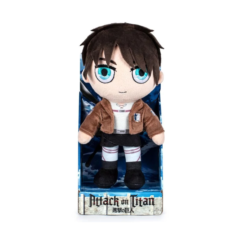 Attack on Titan Eren plüssfigura 28 cm