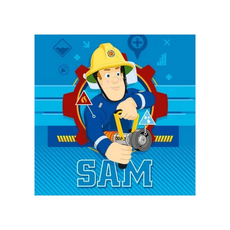 Sam a tűzoltó mágikus kis törölköző