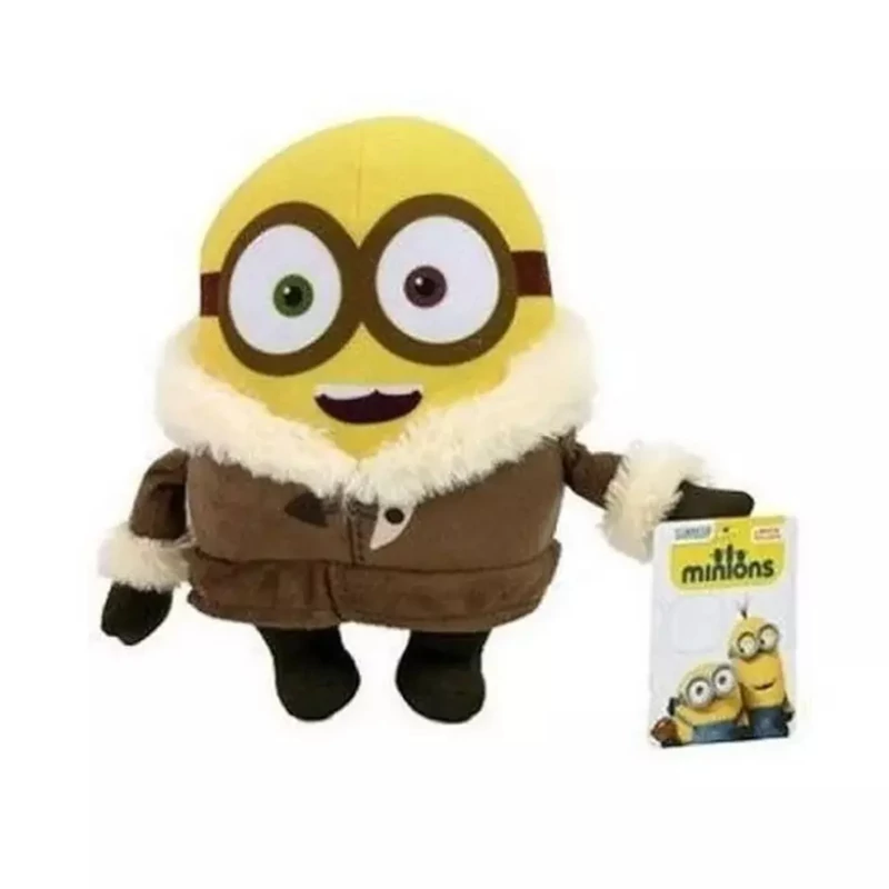 Bob Minion plüss 20 cm - kabátban