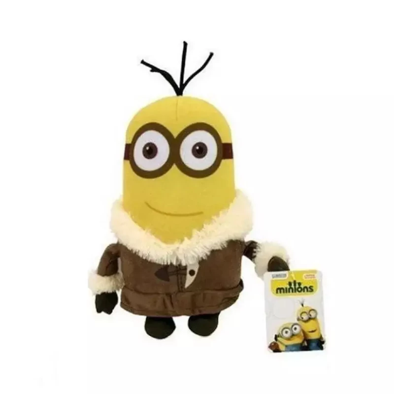 Kevin Minion plüss 28 cm - kabátban