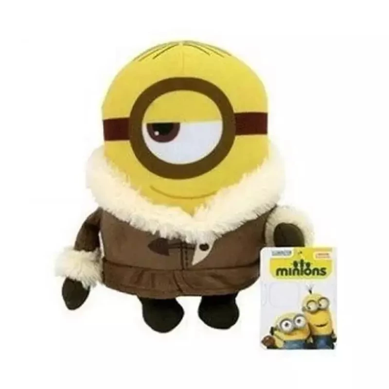 Stuart Minion plüss 24 cm - kabátban