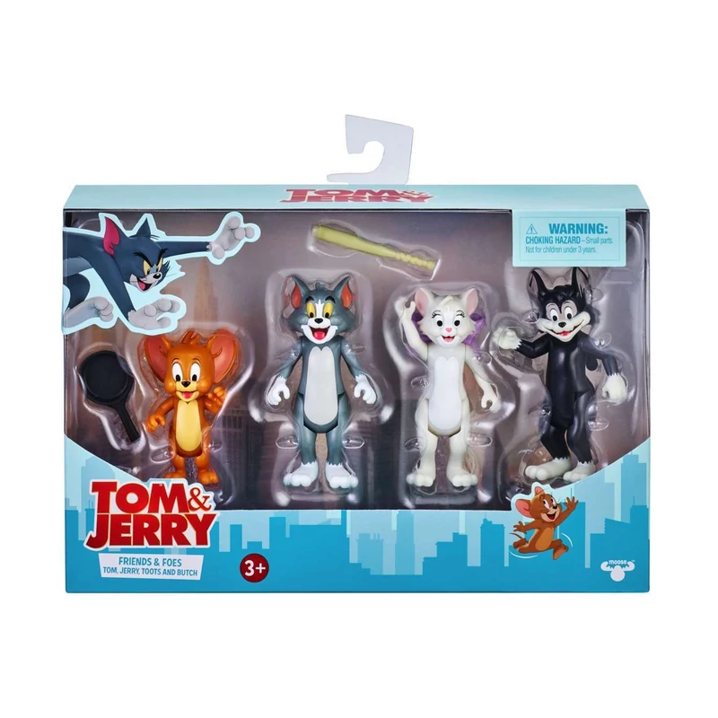 Tom és Jerry figura szett - 4 főszereplő