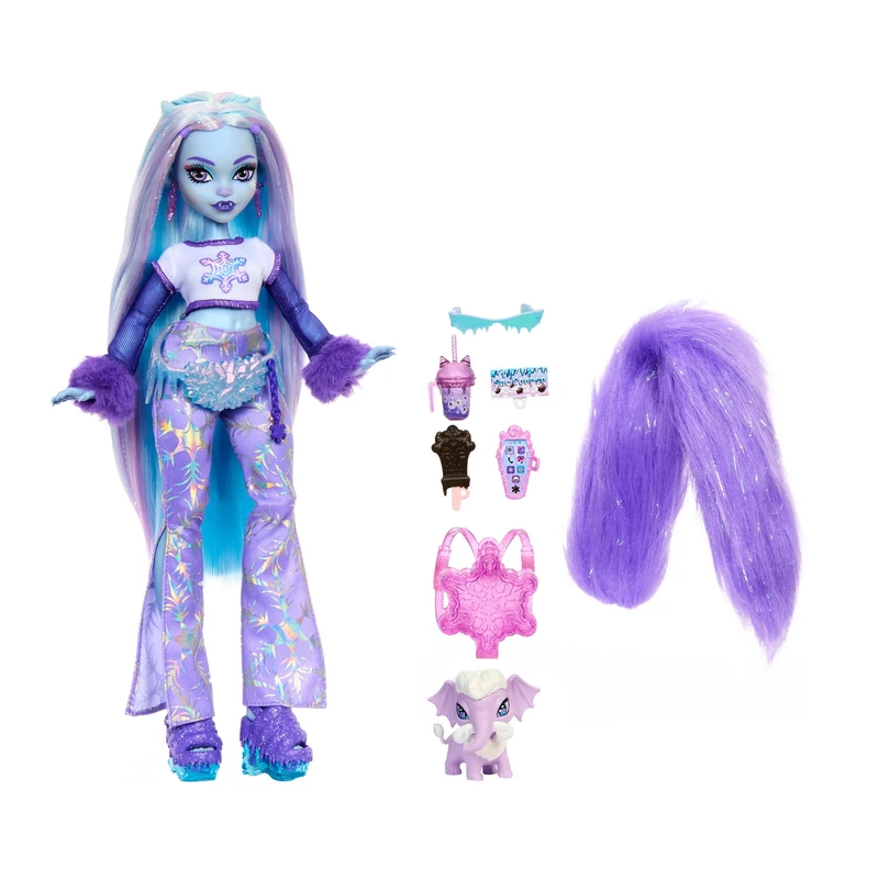 Monster High baba 27 cm - Abbey Bominable