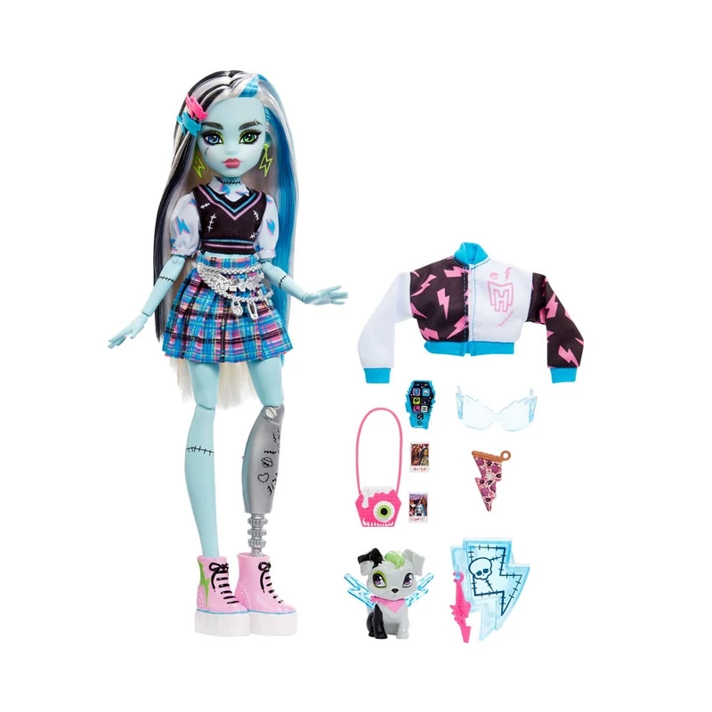 Monster High baba 27 cm - Frankie Stein