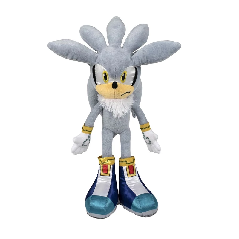 Sonic 2 Silver plüssfigura 30 cm - Silver plüss