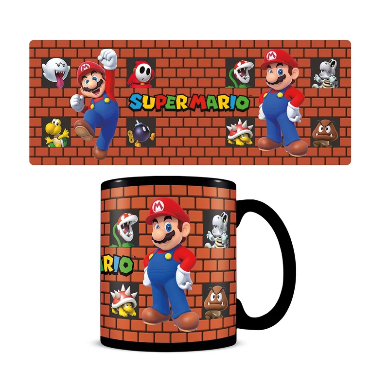 Super Mario bögre - hőre változó kerámia
