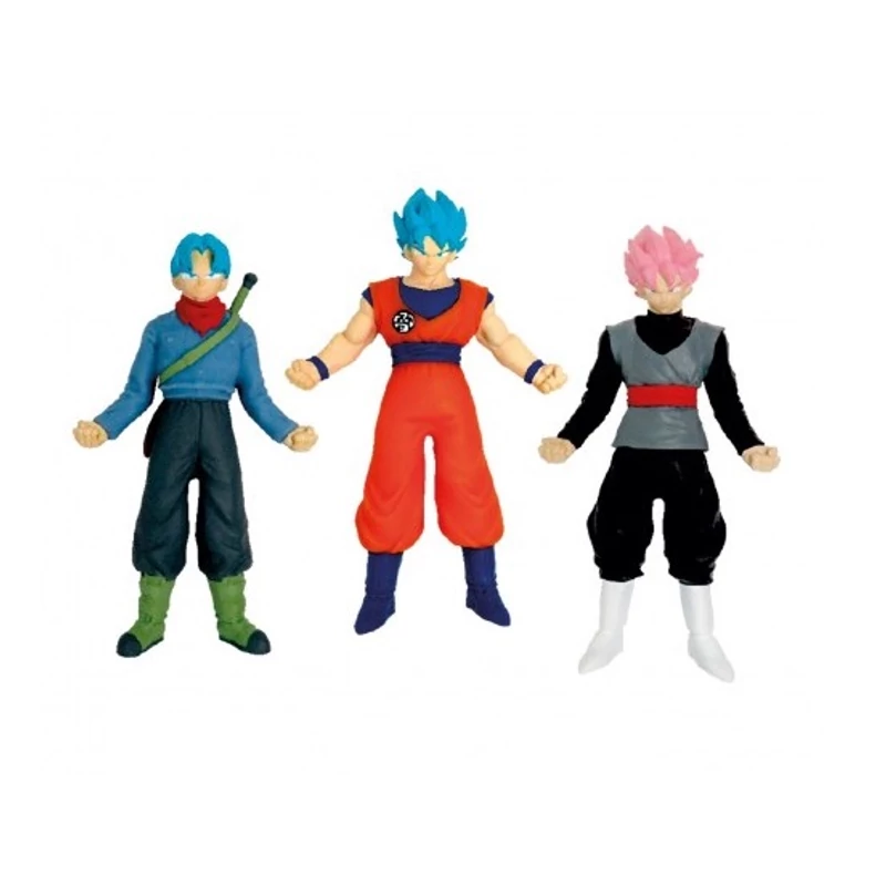 Dragon Ball figura szett - Future Trunks, Goku Blue, Goku Black 