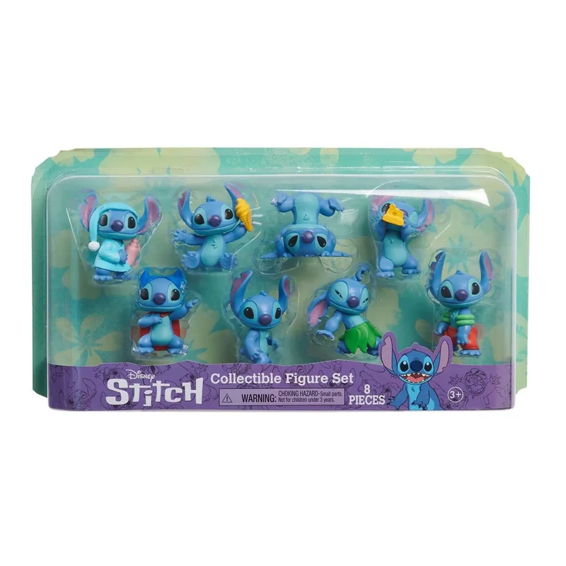 Stitch figura szett - 8 figura egyben