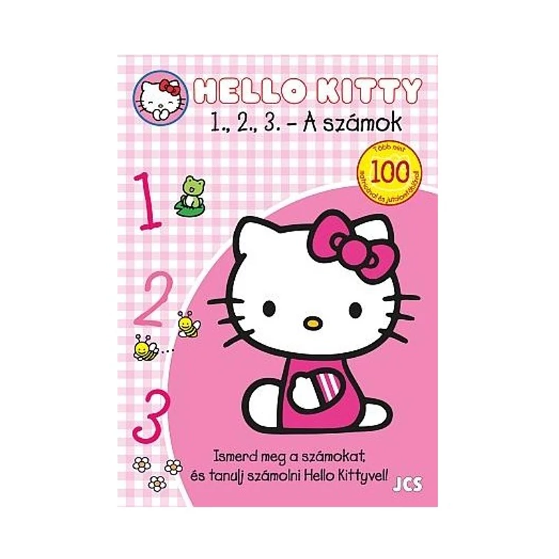 Hello Kitty színező- és foglalkoztatófüzet A4 - magyar nyelvű