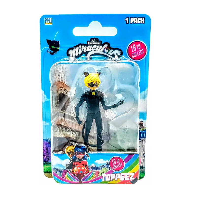 Fekete Macska figura 8 cm - Miraculous