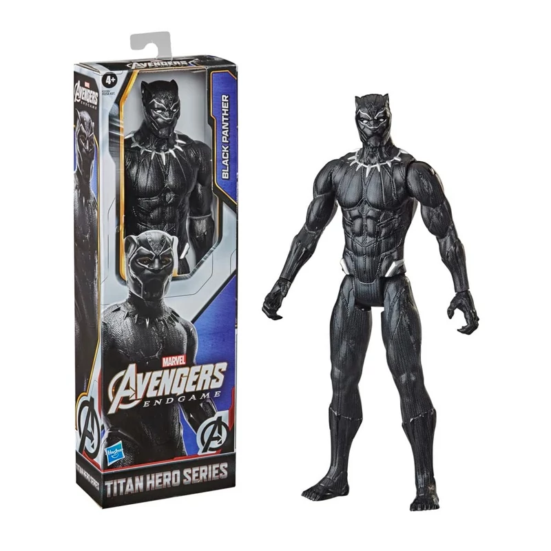 Fekete Párduc Marvel mozgatható műanyag figura 30 cm - Black Panther figura