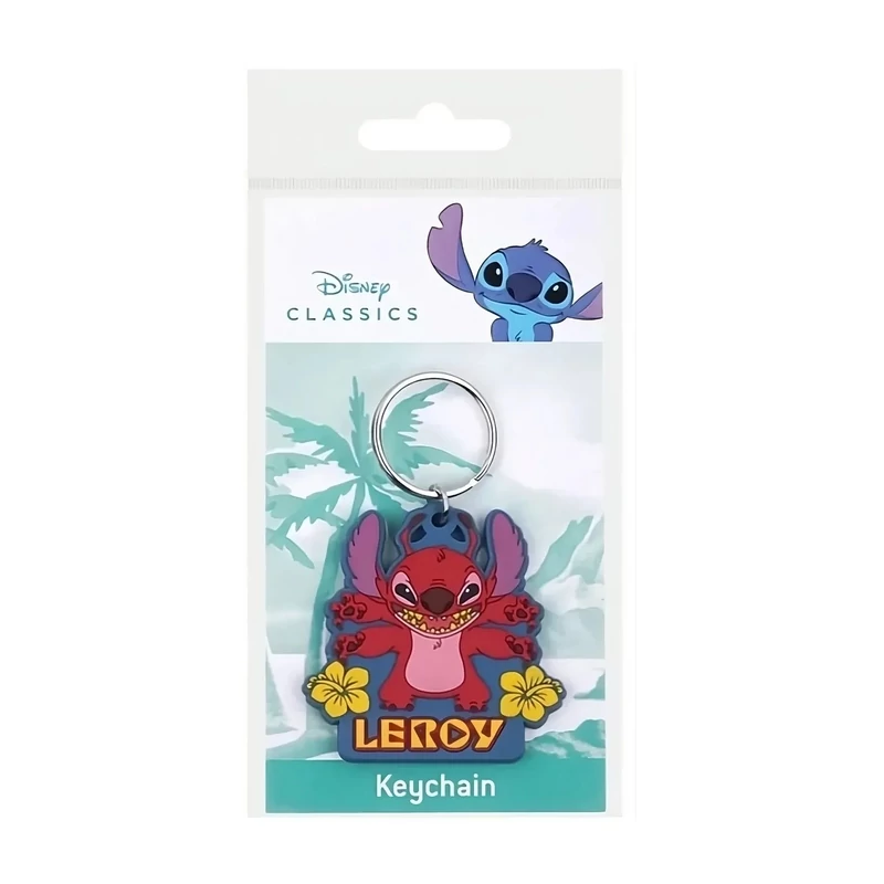 Stitch Leroy kulcstartó