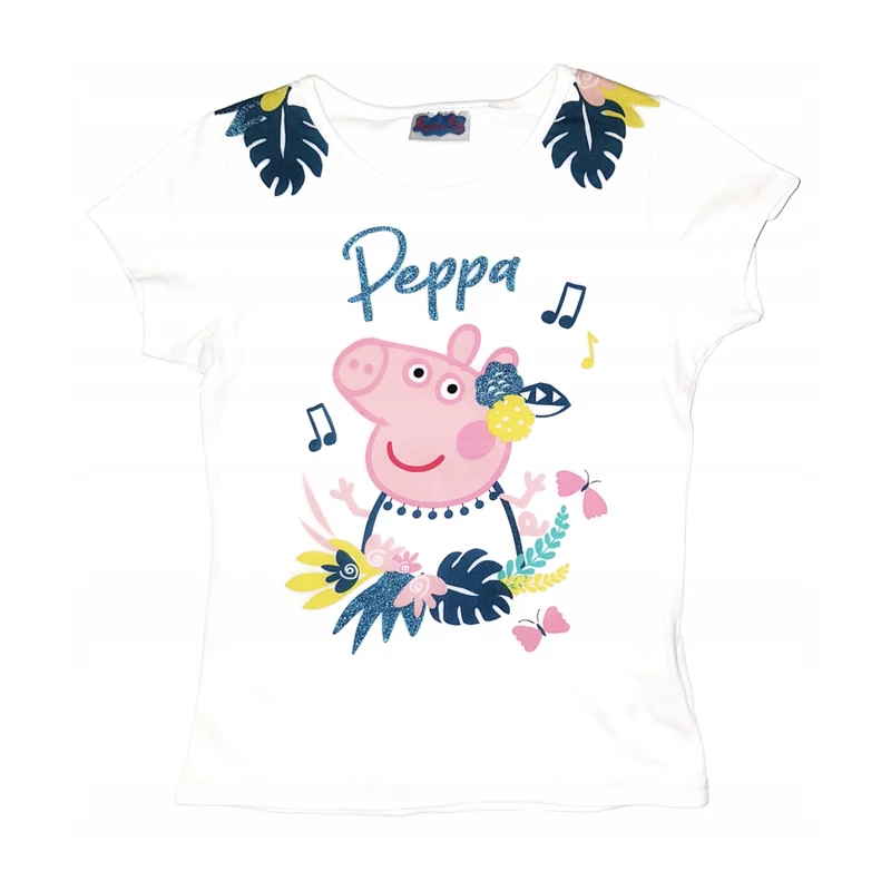 Peppa malac póló 110 méret - fehér