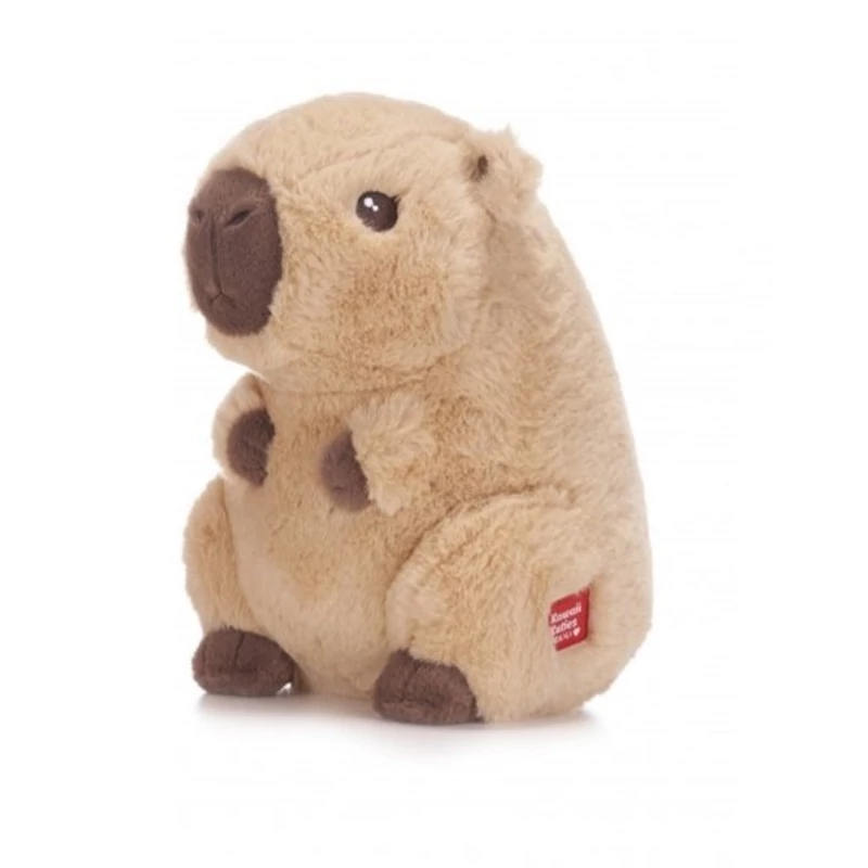 Capybara plüssfigura 23 cm - vajszínű