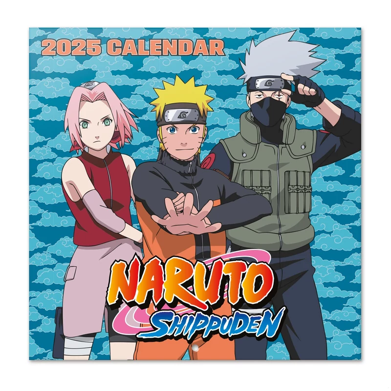 Naruto naptár 2025