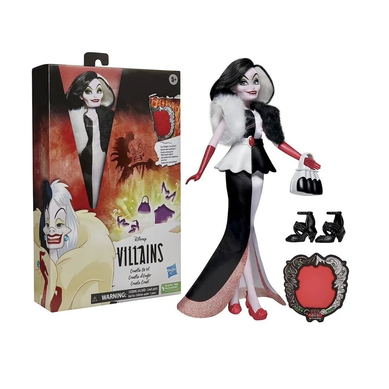 Szörnyella baba - Cruella doll 29 cm 101 Kiskutya