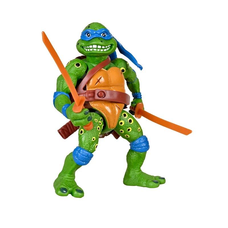 Leonardo figura 14 cm kiegészítőkkel - Tininindzsa Teknőcök film - prémium kivitelezés