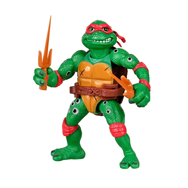 Raffaello figura 14 cm kiegészítőkkel - Tininindzsa Teknőcök film - prémium kivitelezés