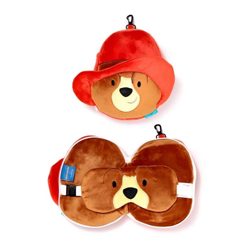Paddington Maci plüss utazópárna szemmaszkkal 