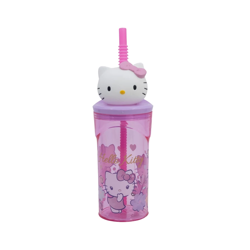 Hello Kitty pohár figurával - mint a moziban