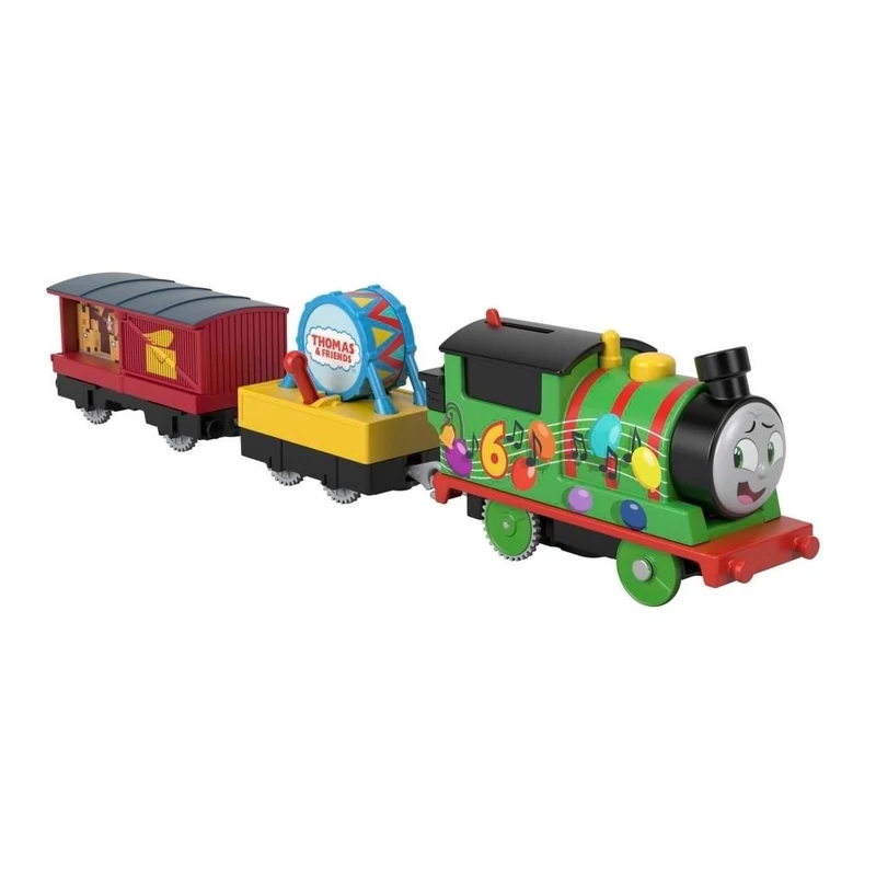 Thomas motorizált mozdony szett - Party Train Percy