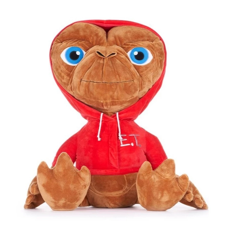 E.T plüssfigura piros felsőben 75 cm - óriás méret