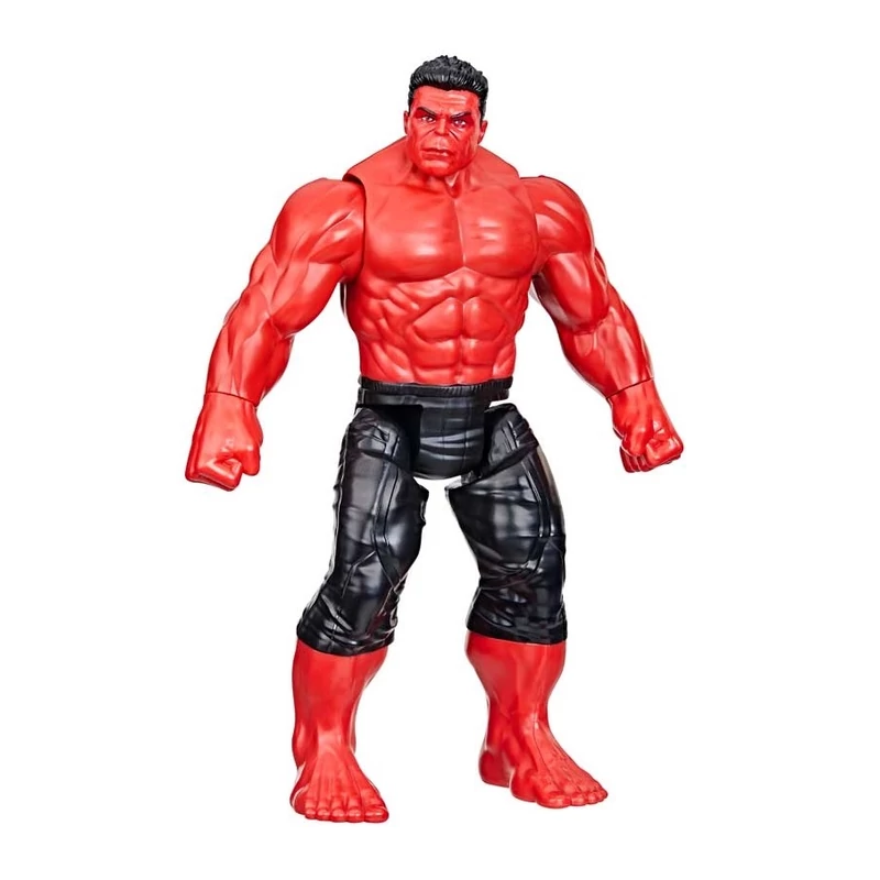 Piros Hulk figura 30 cm - mozgatható
