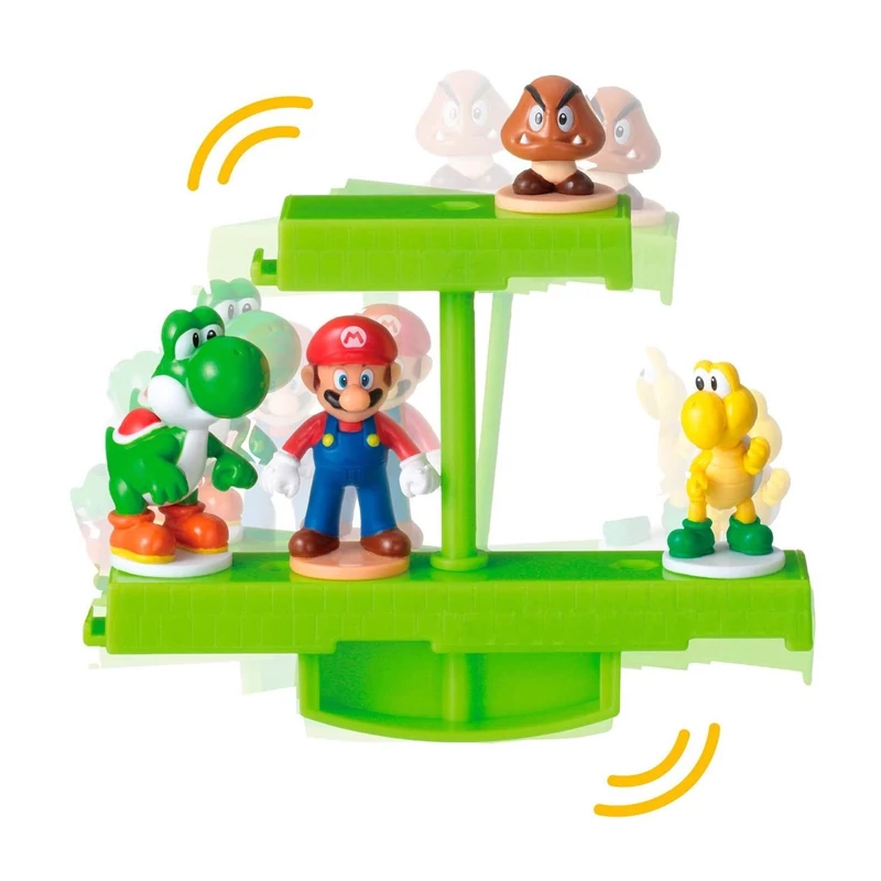 Super Mario figura szett kiegészítőkkel és több szereplővel