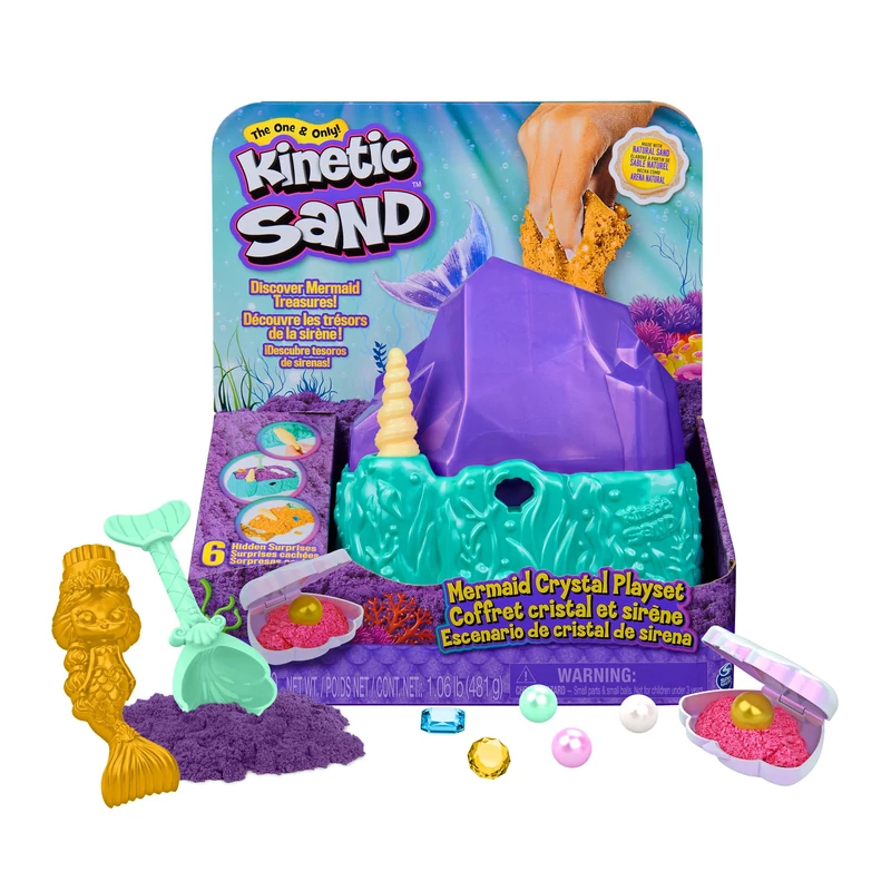 Kinetikus homok tengeri szett 