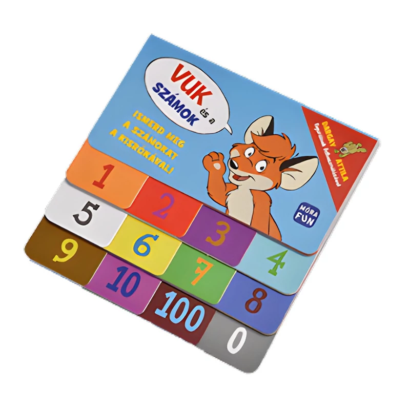 Vuk és a számok könyv - ismerd meg a számokat Vukkal! 