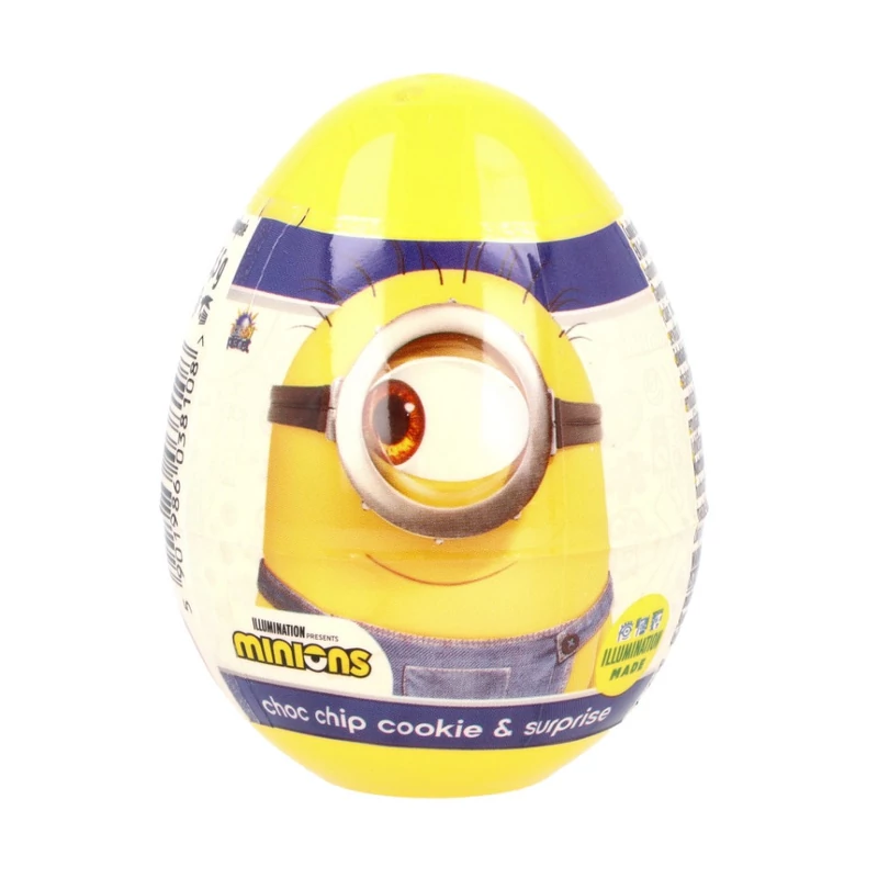 Minyonok meglepetéstojás édeséggel és meglepetéssel - többféle - 1 db