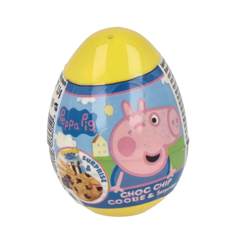 Peppa malac meglepetéstojás édeséggel és meglepetéssel - többféle - 1 db
