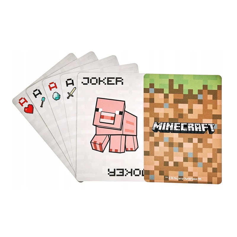Minecraft kártyacsomag - pókerhez