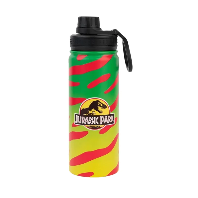 Jurassic Park kulacs - rozsdamentes acél