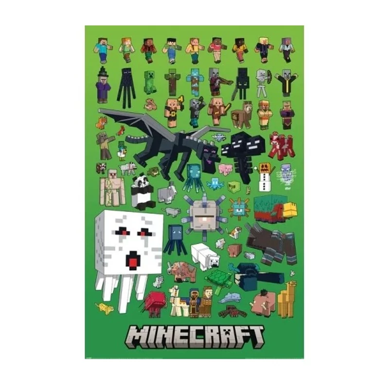 Minecraft poszter - nagy méret - mint a mozikban 