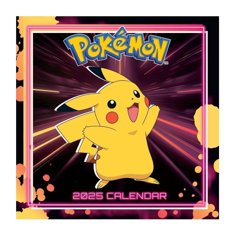 Pokémon naptár 2025 