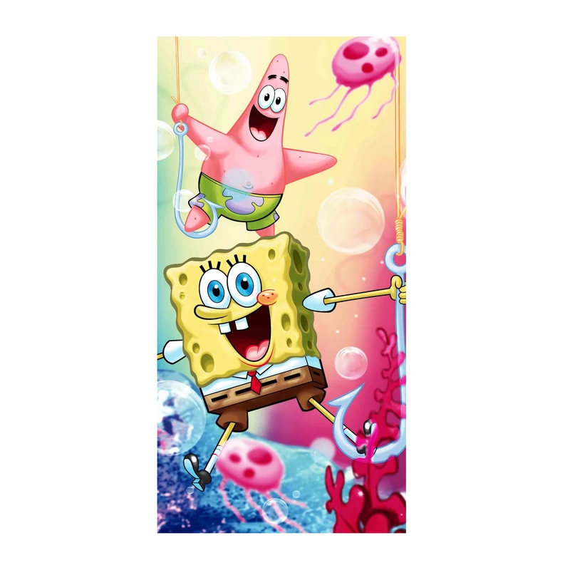 SpongyaBob törölköző 