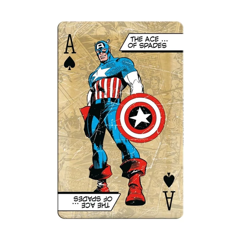 MARVEL szuperhősök retro kártyacsomag - pókerhez