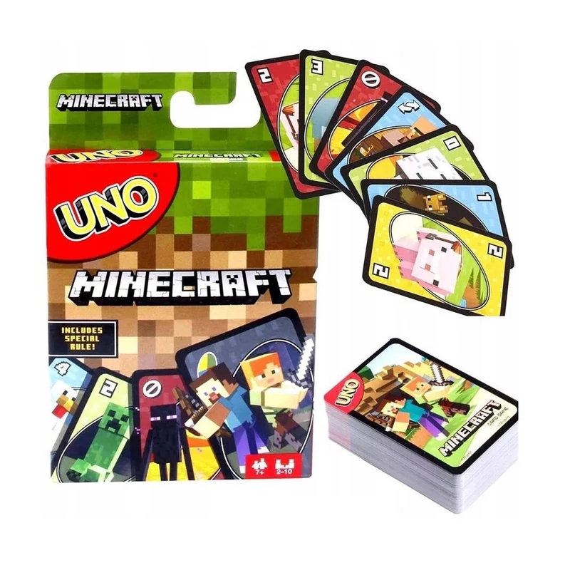UNO kártya szett - Minecraft
