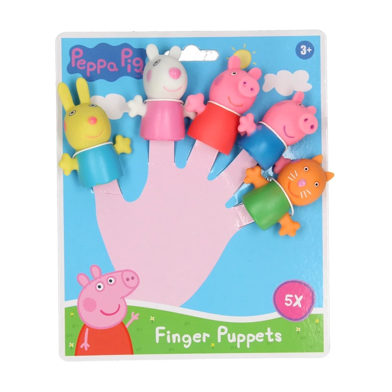 Peppa malac ujjbábok 5 db-os szett - Peppa pig finger puppets