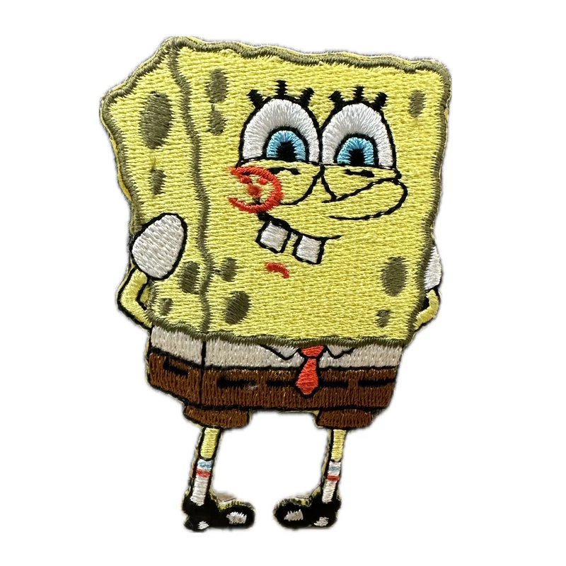 SpongyaBob felvarró ruhafolt 